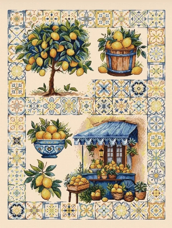 toile broder 14ct blanc grille scénique broderie aiguille fil planche motifs package européen américain