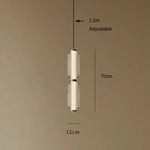 suspension lumineuse moderne blanc doré rayures horizontales opacité câble noir 90 260V 249 2000lm