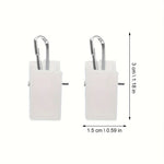 clips rideau crochet suspension blanc utilitaire bricolage plastique 20pcs 40pcs fonctionnel