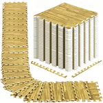 dalles sol mousse puzzle imitation bois couleur gris moderne facile nettoyage durable maison hôtelextérieur