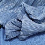 ruban plissé polyester moderne couture décoration bricolage tissu décoratif couleur unie chic