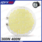 plaque led moderne blanc 6000k 300w 400w grille led fixations vis aluminium contemporainextérieur