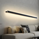 étagère murale lumineuse moderne éclairage blanc rectangulaire lisse fixée mur