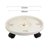 plateau rotatif roulettes plastique gris orange bleu blanc moderne 26cm 30cm 33cm 36cm 40cm