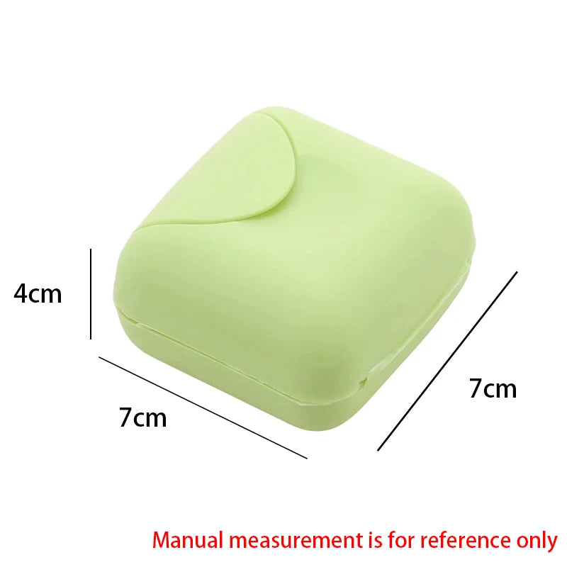 boîte savon portable plastique mat voyage salle bain maison petit