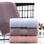 serviettes bain coton texturées rose bleu clair gris serviettes toilette moderne salle bains