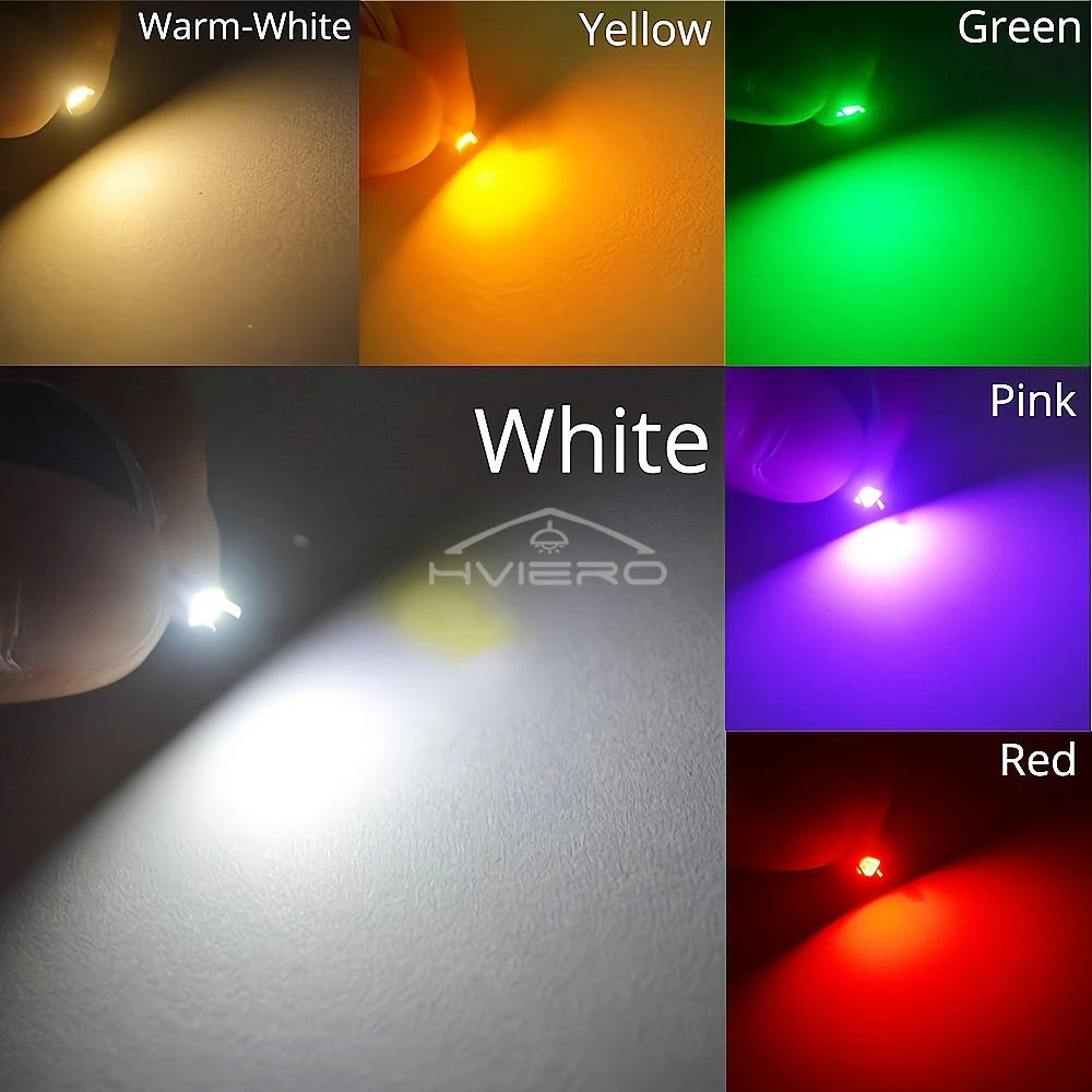ruban led rouge blanc chaud jaune vert rose violet carré blanc fond noir moderne