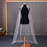 voile mariée blanc broderie feuilles transparente classique clips femme wedding veil