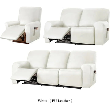 housse canapé inclinable cuir pu imperméable fauteuil salon moderne élastique protection meuble maison