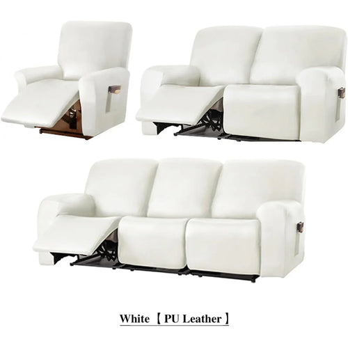 housse canapé inclinable cuir pu imperméable fauteuil salon moderne élastique protection meuble maison