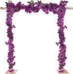 guirlande florale artificielle rose blanche verte mariage décoration romantique extérieur intérieur hortensia fleurs feuilles