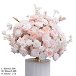 bouquets fleurs artificielles roses blanches romantiques décoration intérieure extérieure événements classiques