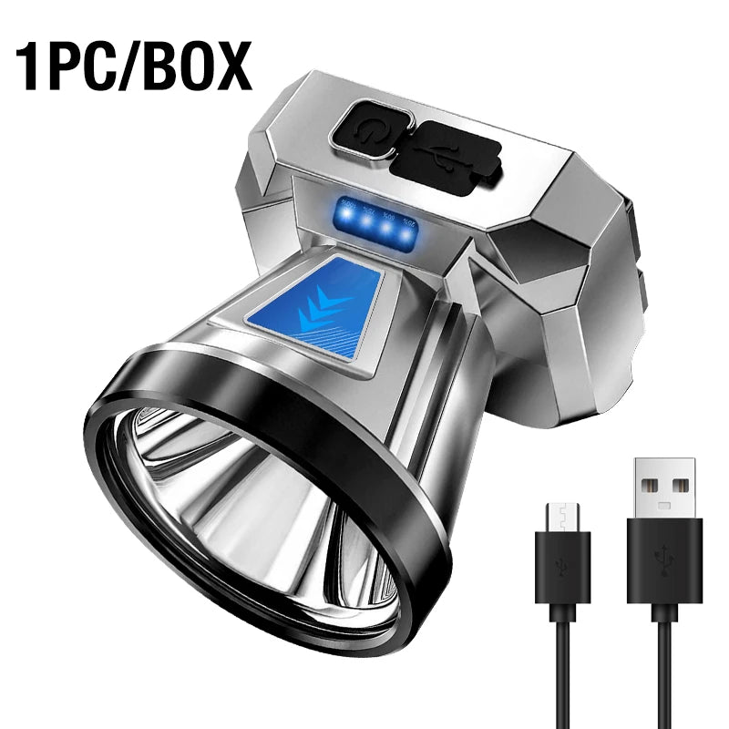 laser gun argent noir led moderne rechargeable display panel usb port