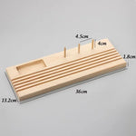 support couture bois rack outils bobines aiguilles règle artisanale multifonctionnelle pratique