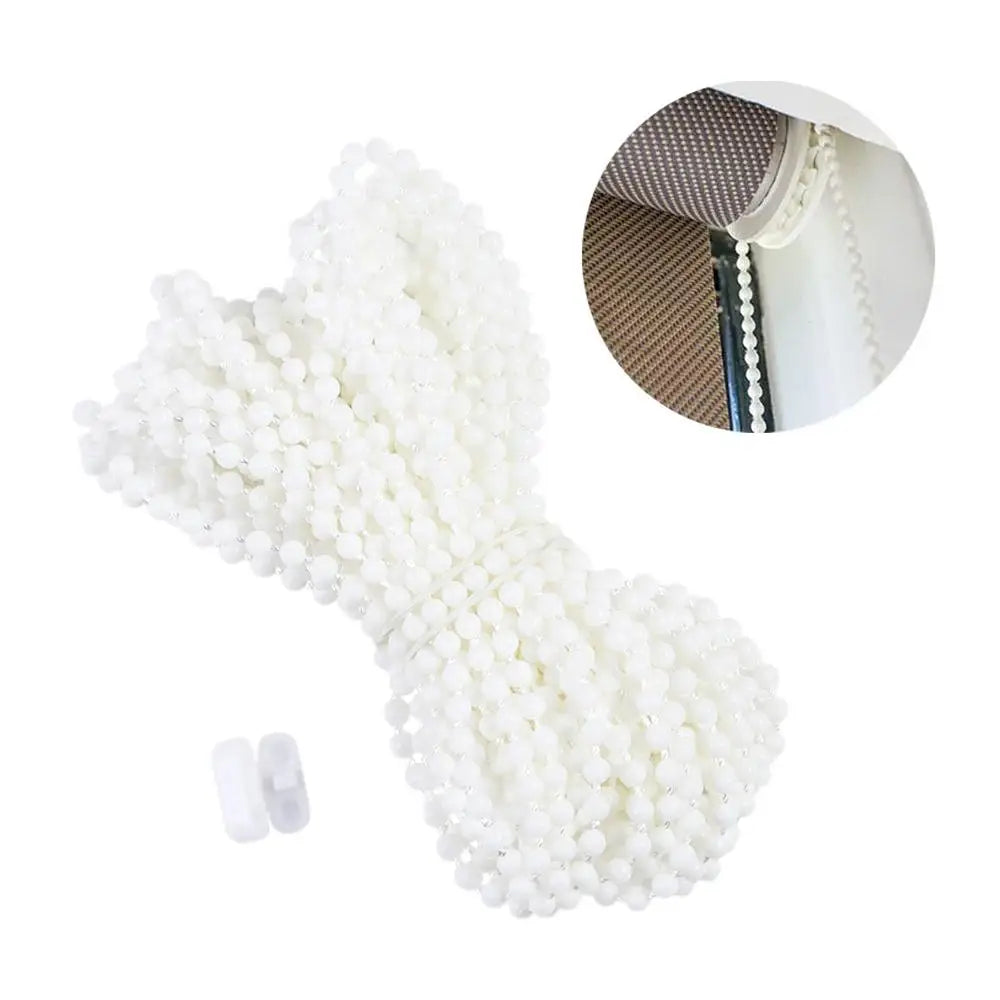 chaîne blancs stores vénitiens attache corde traction accessoires rideau coton moderne utilitaire