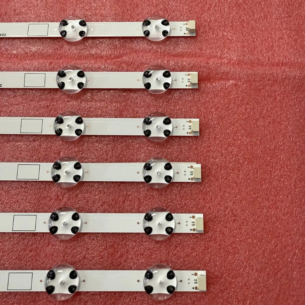 bande lumineuse led blanc moderne connecteur électrique aluminium fixe écran télévision
