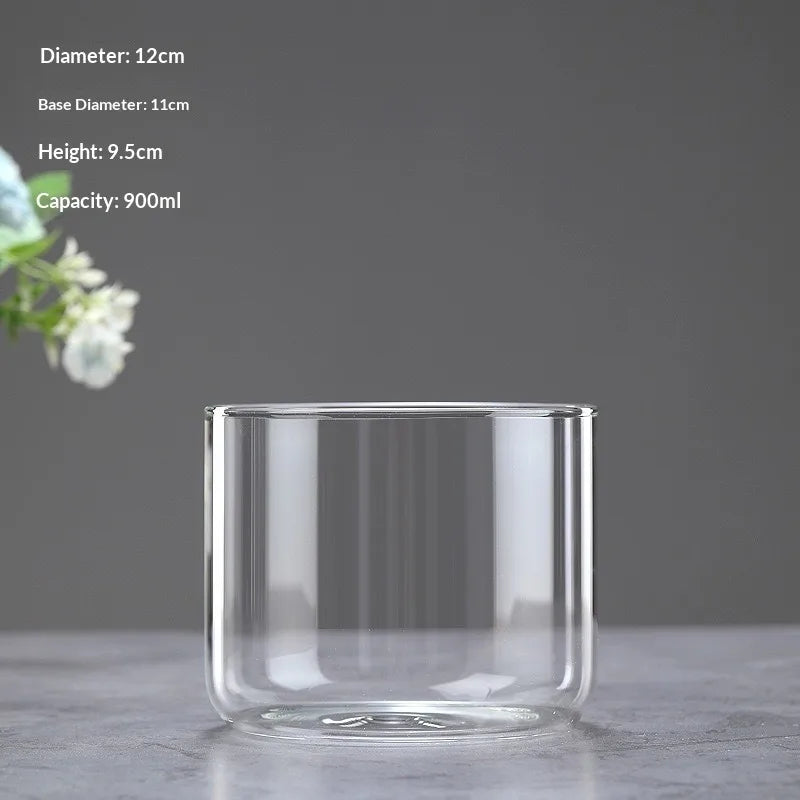terrarium verre transparent plantes artificielles décoration miniature intérieur moderne décoratif