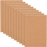 Lot de 10 feuilles de liège 3mm pour décoration murale DIY