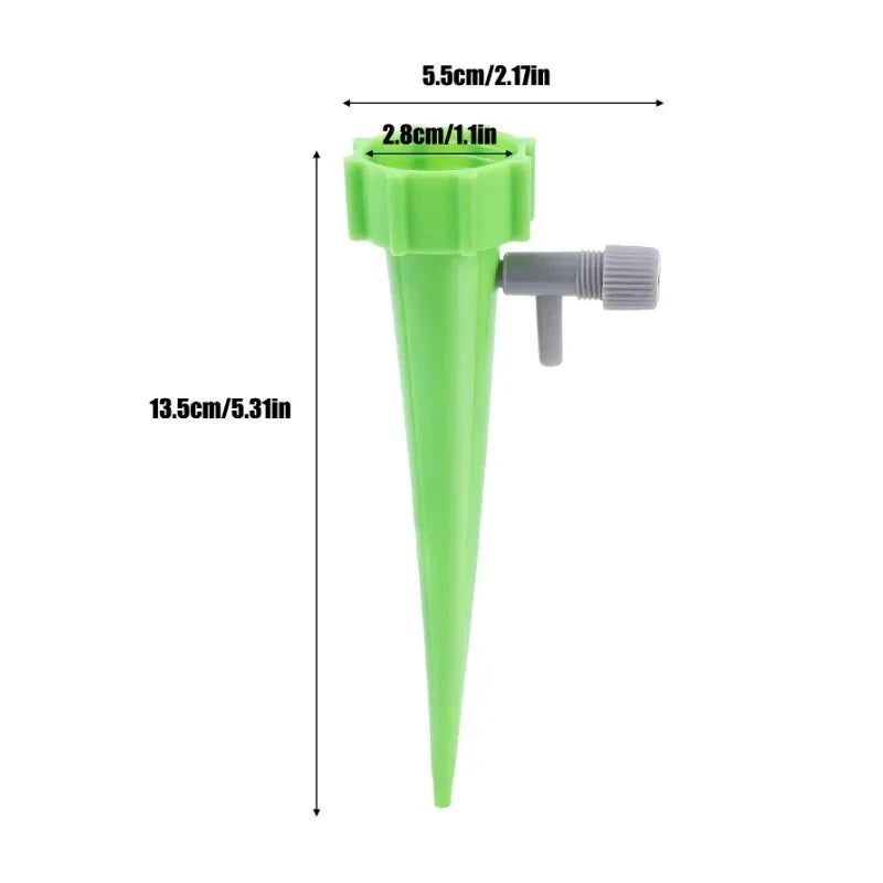 arrosage gouttelettes kit plantes auto arrosage bleu vert bouteille plastique valve ajustable modernes pratique
