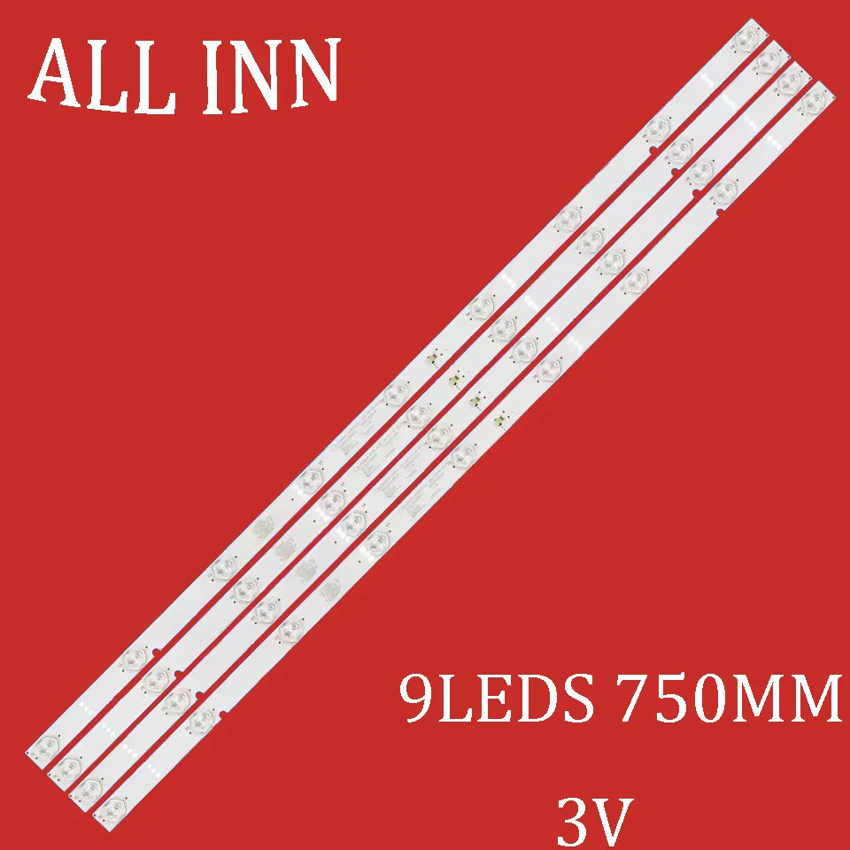 Bande Rétroéclairage LED Tension 3V Usage KJ385D09 ZC21FG02 Mur Salle Cinéma Lumière Élégante