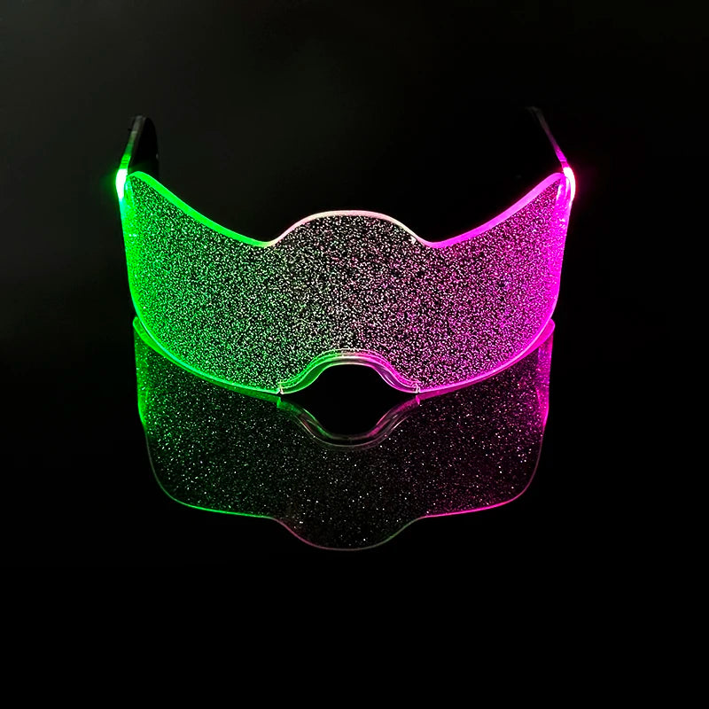 masques lumineux pailletés couleurs vert rose jaune bleu occasion fête anniversaire mariage