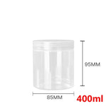 boîtes plastique transparentes qualité alimentaire 250ml 1000ml moderne rangement cuisine