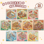 livre stickers miniatures magasins multicolore dessin animé adhésifs collection décompression amusants CREATiVE