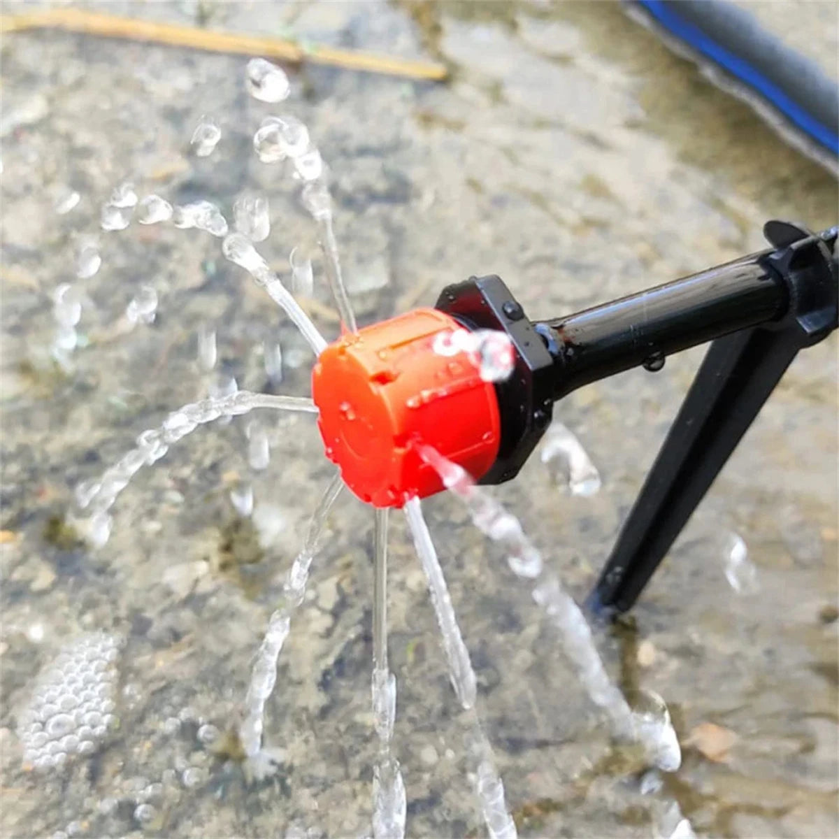 supports d'irrigation goutte goutte clips tuyau 47mm pots plantes irrigation pratique robuste clips noirs