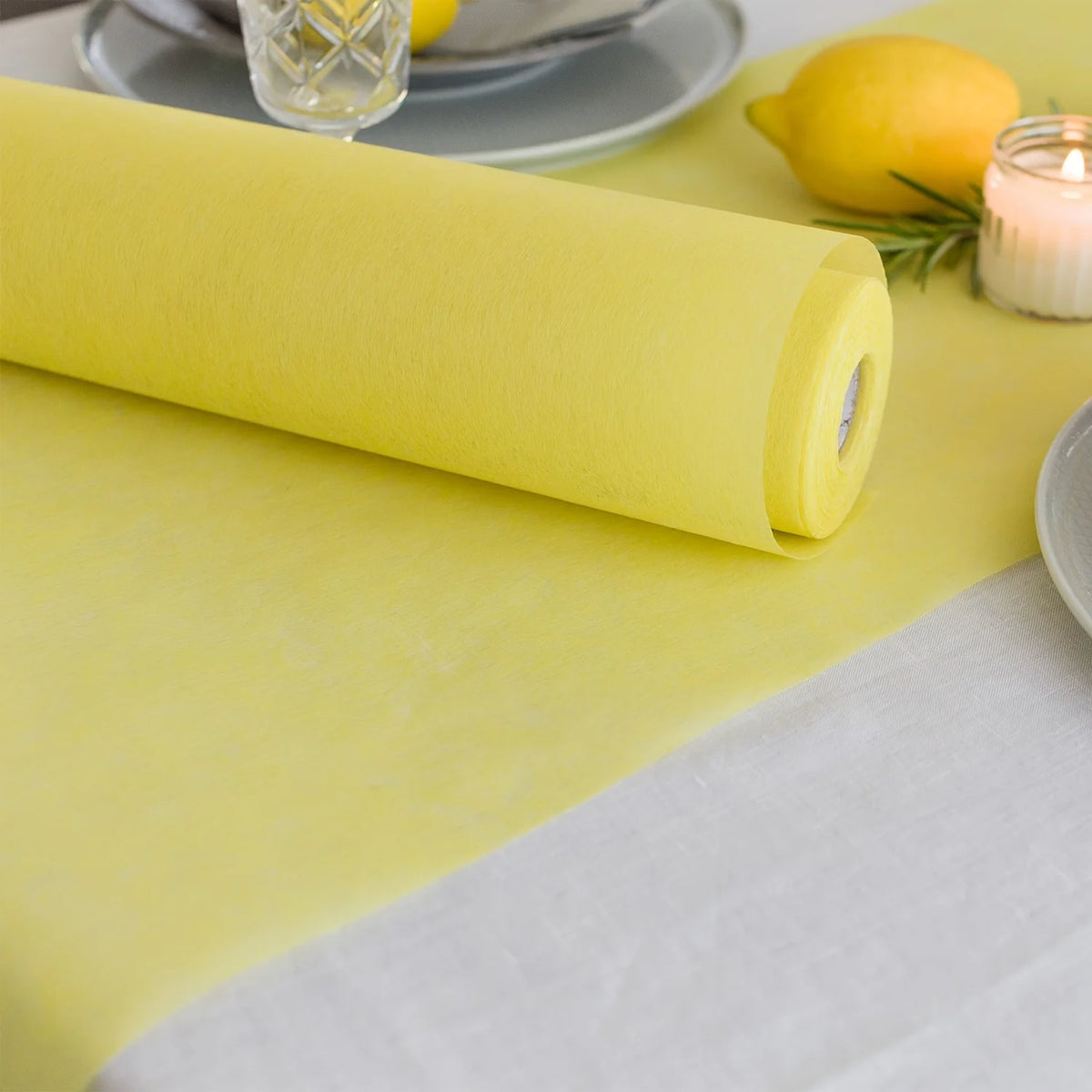nappe table festive polyester bleu vert jaune violet rouge rose texturée événementiel mariageDecoration