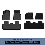 tapis sol voiture tesla model noir rayures horizontales velcro moderne