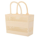 panier rangement vert jaune beige mailles losanges moderne utilitaire serviettes tulipes diffuseur arômes flacons
