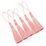 pompons multicolores texturés franges 12cm 5cm longueur traditionnels décoratifs 10pcs