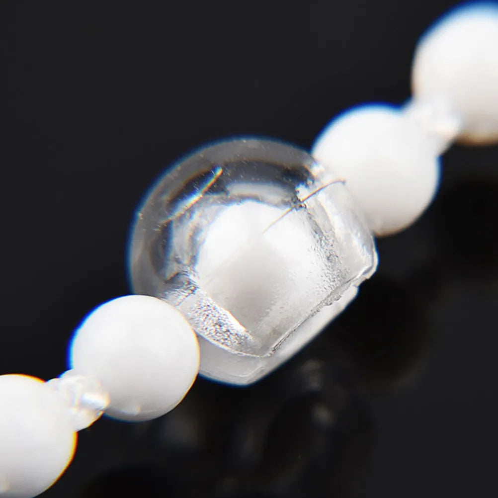 transparentes modernes rideaux arrêts chaîne sertir accessoires store sécurité rondes lisses opalescentes