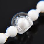 transparentes modernes rideaux arrêts chaîne sertir accessoires store sécurité rondes lisses opalescentes