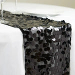table table chemin paillettes rose gold noir rose fêtes mariages décorative polyester coton festive