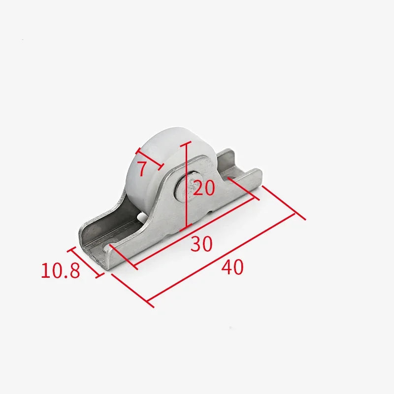 roulettes porte acier inoxydable cuivre blanc gris doré rondelles industrielle fixations cửa hàng