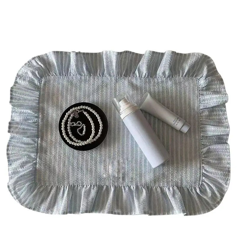 serviettes table classiques rayées bleu clair blanc decoration table cuisine salle manger festives
