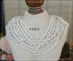 bracelets polyester multicolore blanc rouge or violet marron gris biodegradable