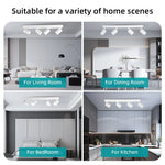 spots led plafonniers gu10 remplaçables ampoules modernes éclairage intérieur chambre cuisine