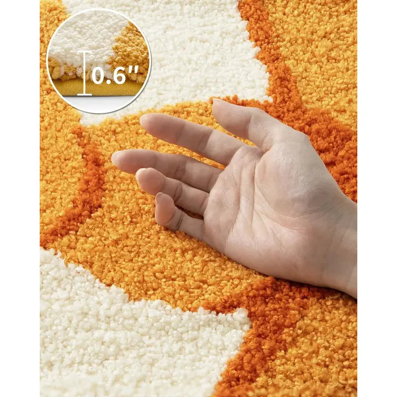 tapis bain imperméable peluche coquillage ours polaire poissons clowns gris blanc
