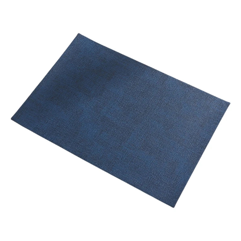 tapis table silicone antidérapant polyestère respectueux environnement moderne minimaliste rouge gris beige bleu marine