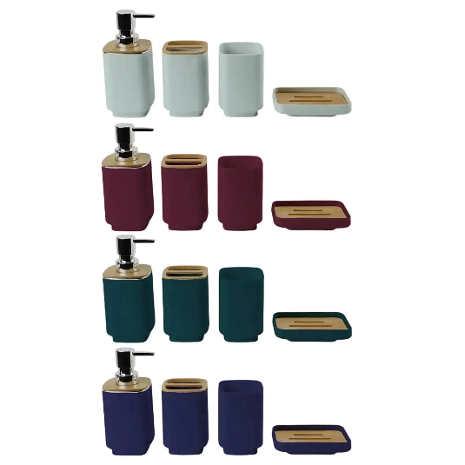 Porte-brosse à dents bambou design