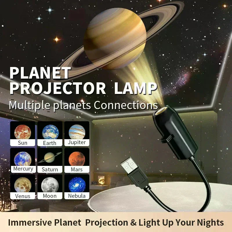 lampe projecteur étoiles veilleuse led halloween noël moderne sans fil usb chambre noire ambiance