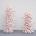 décoration mariage arbre artificiel rose clair fleurs modernes élégantes extérieurintérieur événement floral