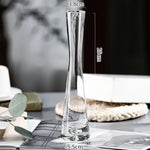 vases modernes transparents simples maison mariage 3pcs grande moyenne petite