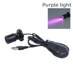 projecteur usb led angle rotatif câble usb interrupteur adhésif moderne compact mini spotlights