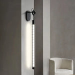 Luminaire mural LED moderne tube suspendu noir blanc chaud industriel moderne