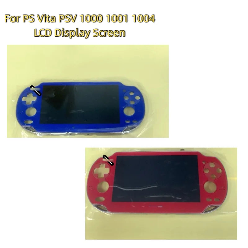 écran lcd tactile ps vita blanc bleu rouge clips batterie connecteurs boutons