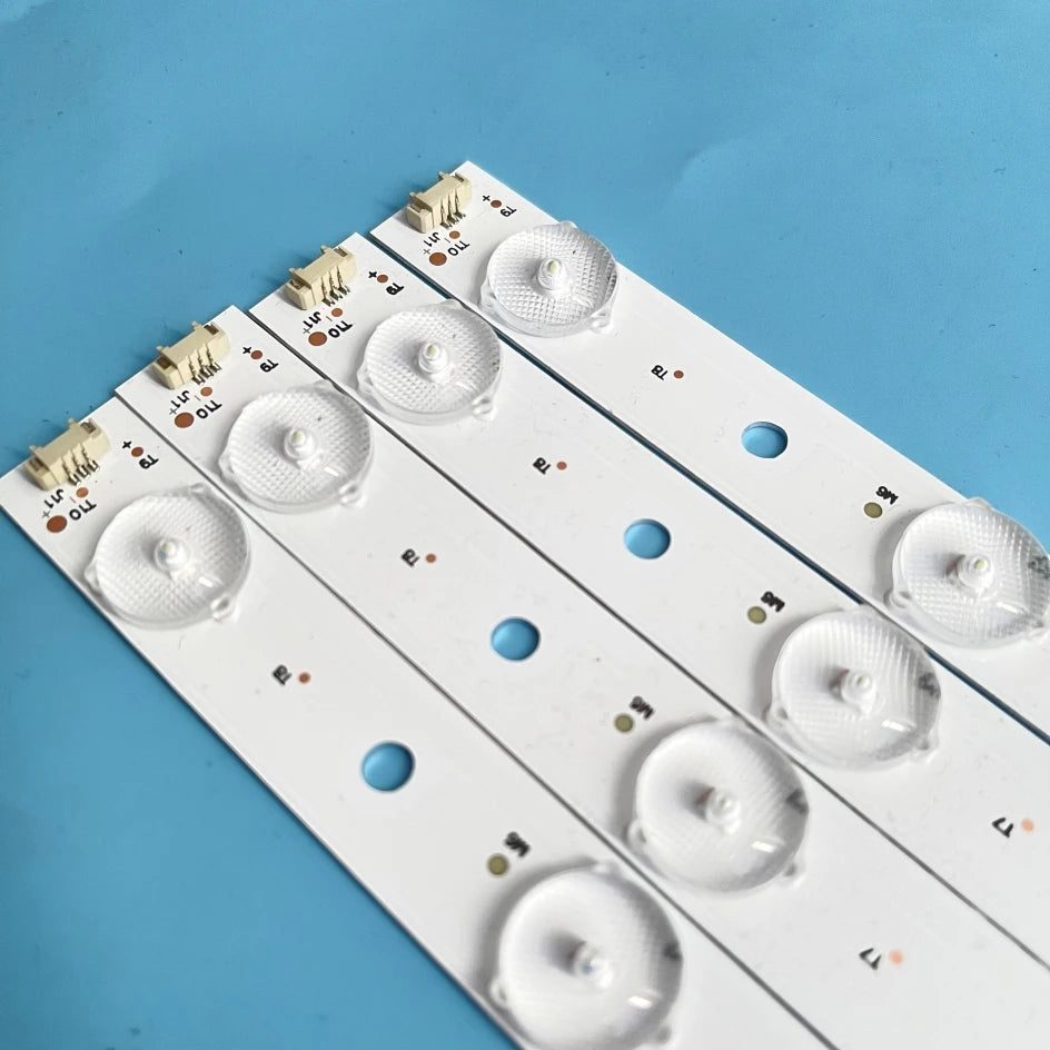 bande led 855mm blanc connecteurs dorés flux lumineux lt modernes