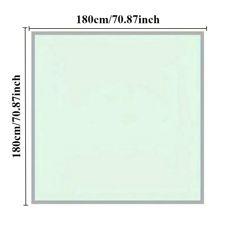 nappes jetables transparentes modernes 180cm lisses motifs carrés minimaliste fêtes empilées